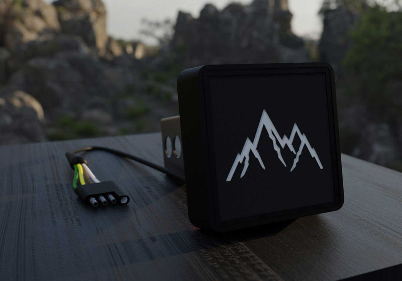 Rocky Mountains LED Hitch Cover - Brake Light