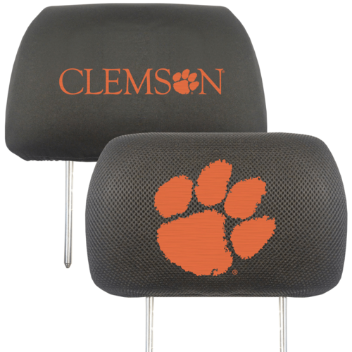 NCAA 2-PC CAR HEADREST COVER SET