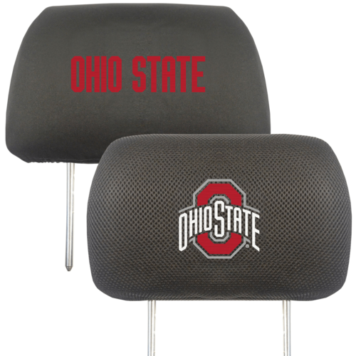 NCAA 2-PC CAR HEADREST COVER SET